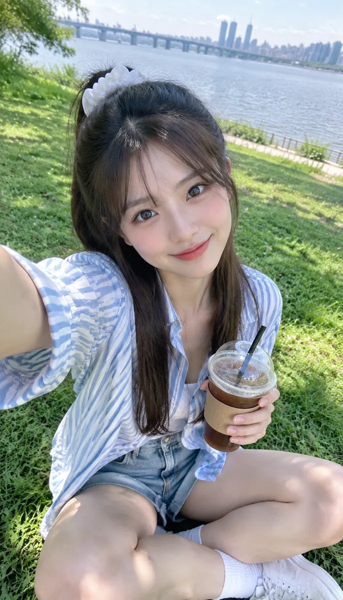 汉江草地 · 俯拍